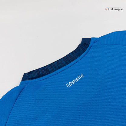 Iceland Mens Home Soccer Jersey World Cup 2026 Blue