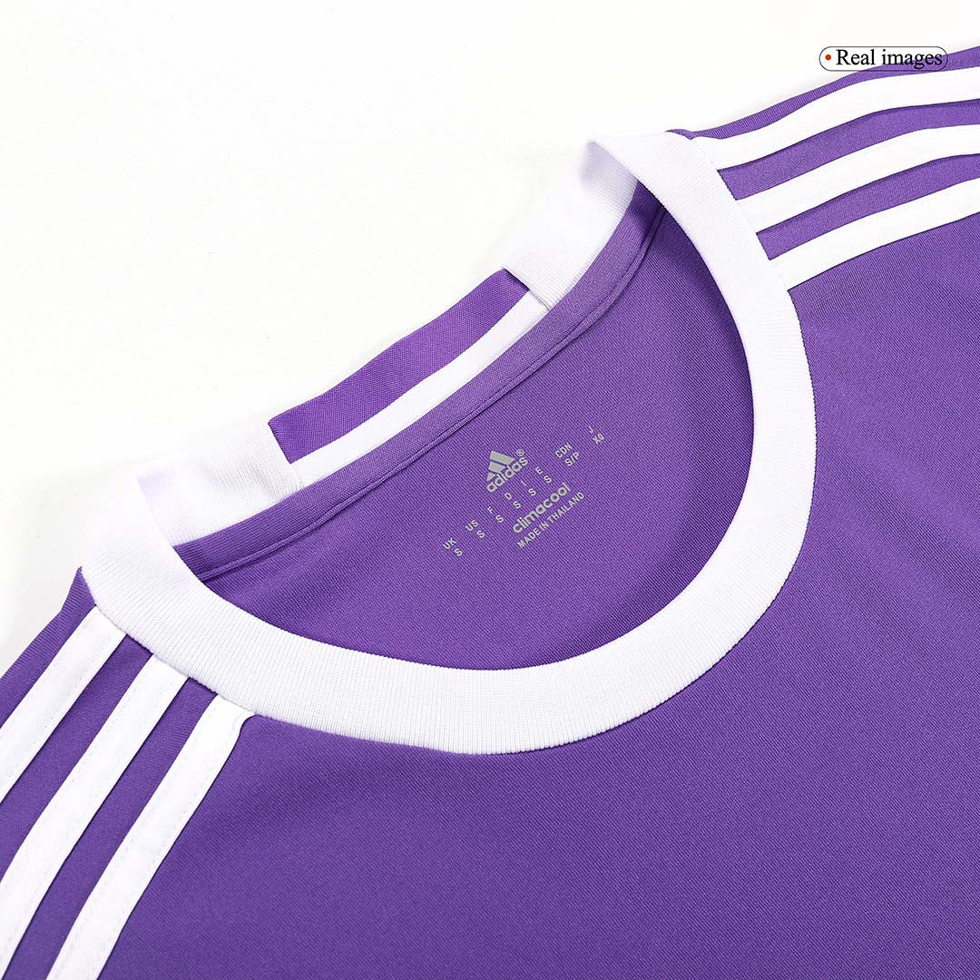 Retro BENZEMA #9 Real Madrid Mens Away Soccer Jersey 2016/17 Purple