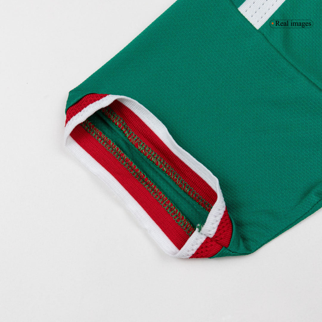 Mexico Mens Home Soccer Jersey World Cup 2026 Green - Player Version