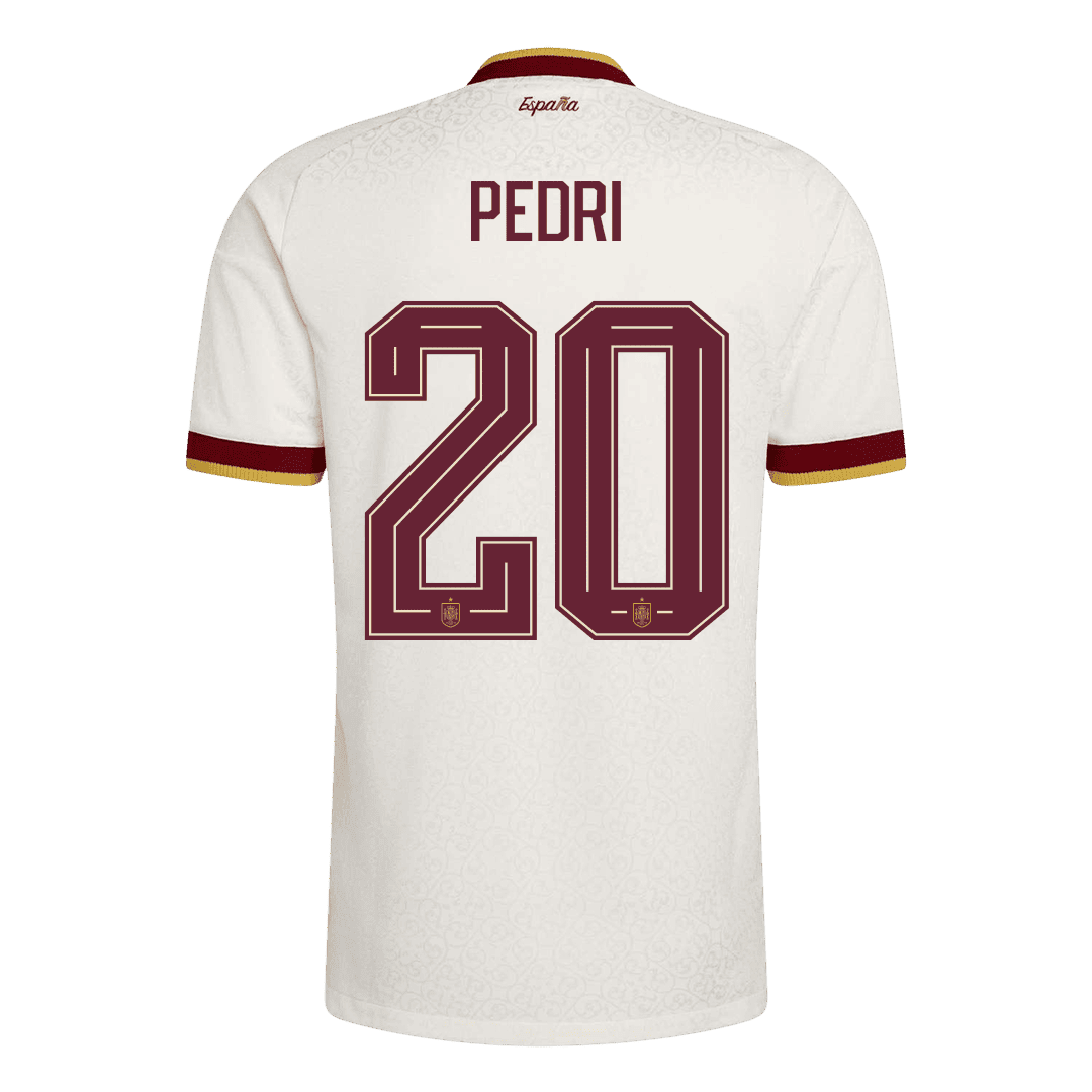 [Champion Edition] Spain Away Soccer Jersey World Cup 2026 – PEDRI #20 (Player Version)