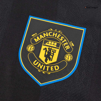MOUNT #7 Manchester United Mens Third Away Soccer Jersey 2025/26 Black