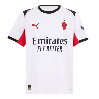 MODRIĆ #14 AC Milan Mens Away Soccer Jersey 2025/26 White