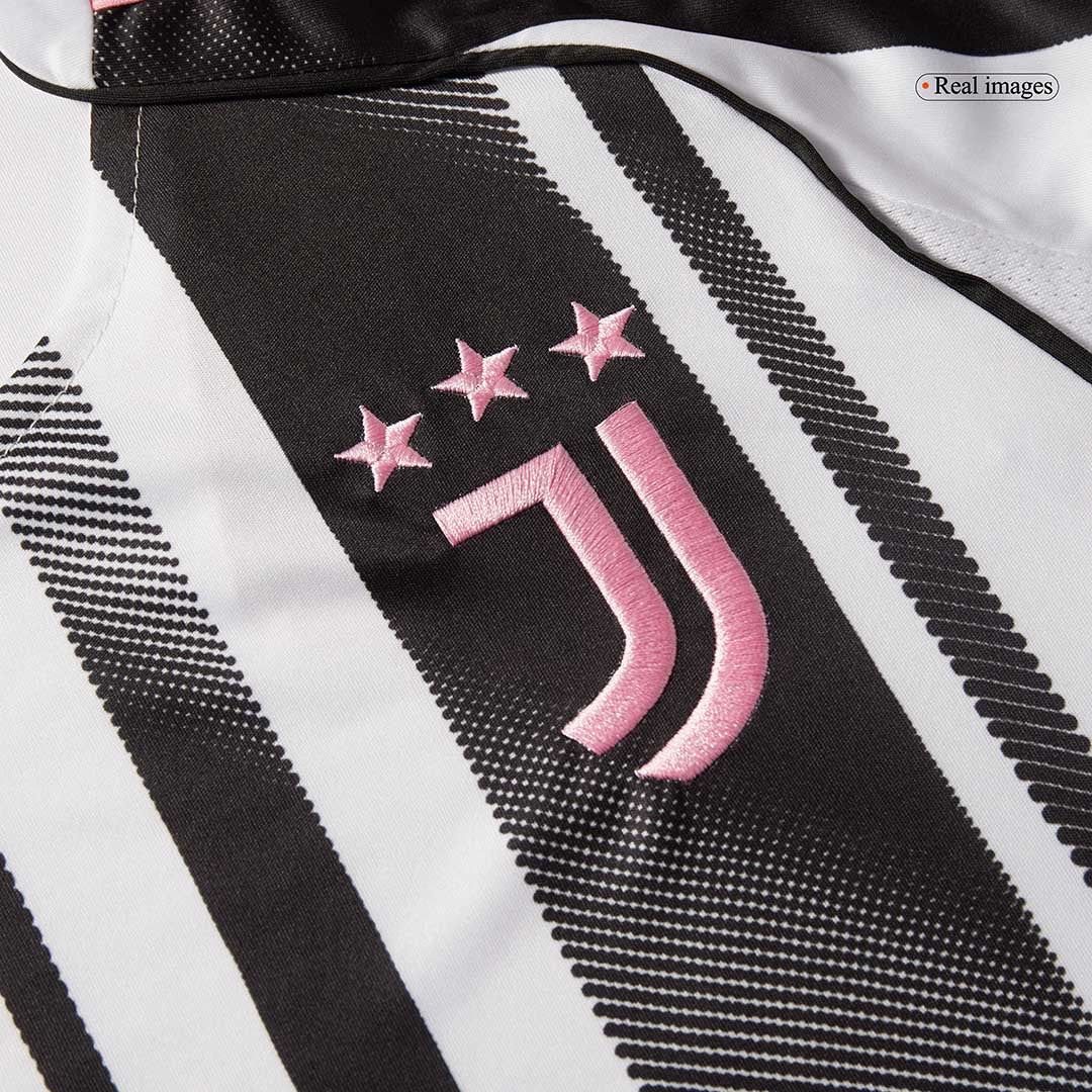 Juventus Mens Home Soccer Kit 2025/26 Black&White