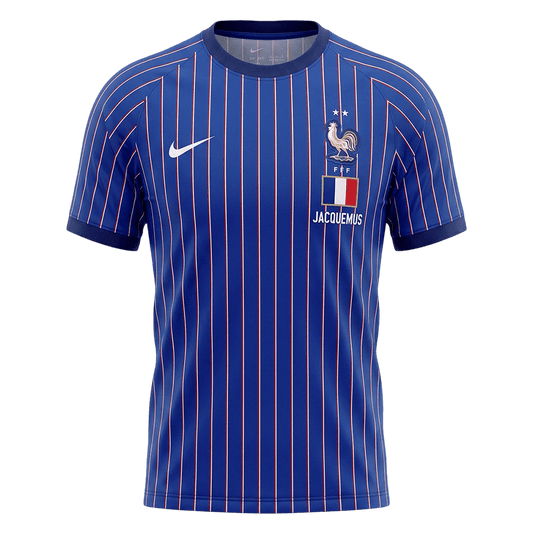 France Mens Pre-Match Soccer Jersey World Cup 2026 Blue