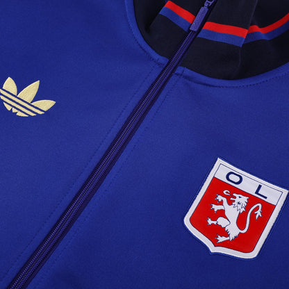 Olympique Lyonnais Mens Training Tracksuit Kit 2025/26 Blue