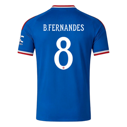 Manchester United Away Soccer Jersey 2026/27 – B. FERNANDES #8 – UCL