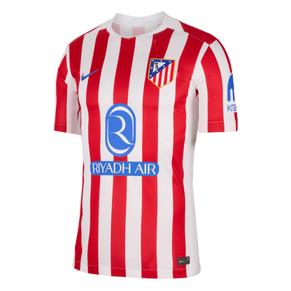 Atletico Madrid Mens Home Soccer Jersey 2025/26 Red&White