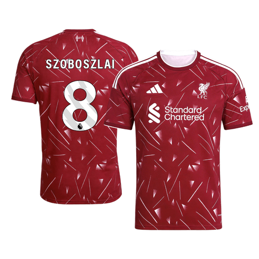 Liverpool Home Soccer Jersey 2026/27 – SZOBOSZLAI #8
