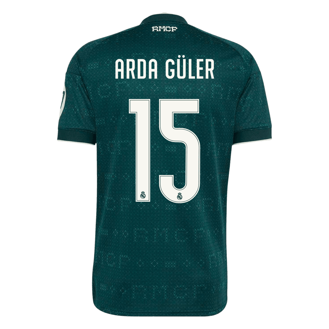 Real Madrid Away Soccer Jersey 2026/27 – ARDA GÜLER #15