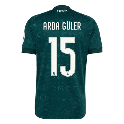 Real Madrid Away Soccer Jersey 2026/27 – ARDA GÜLER #15