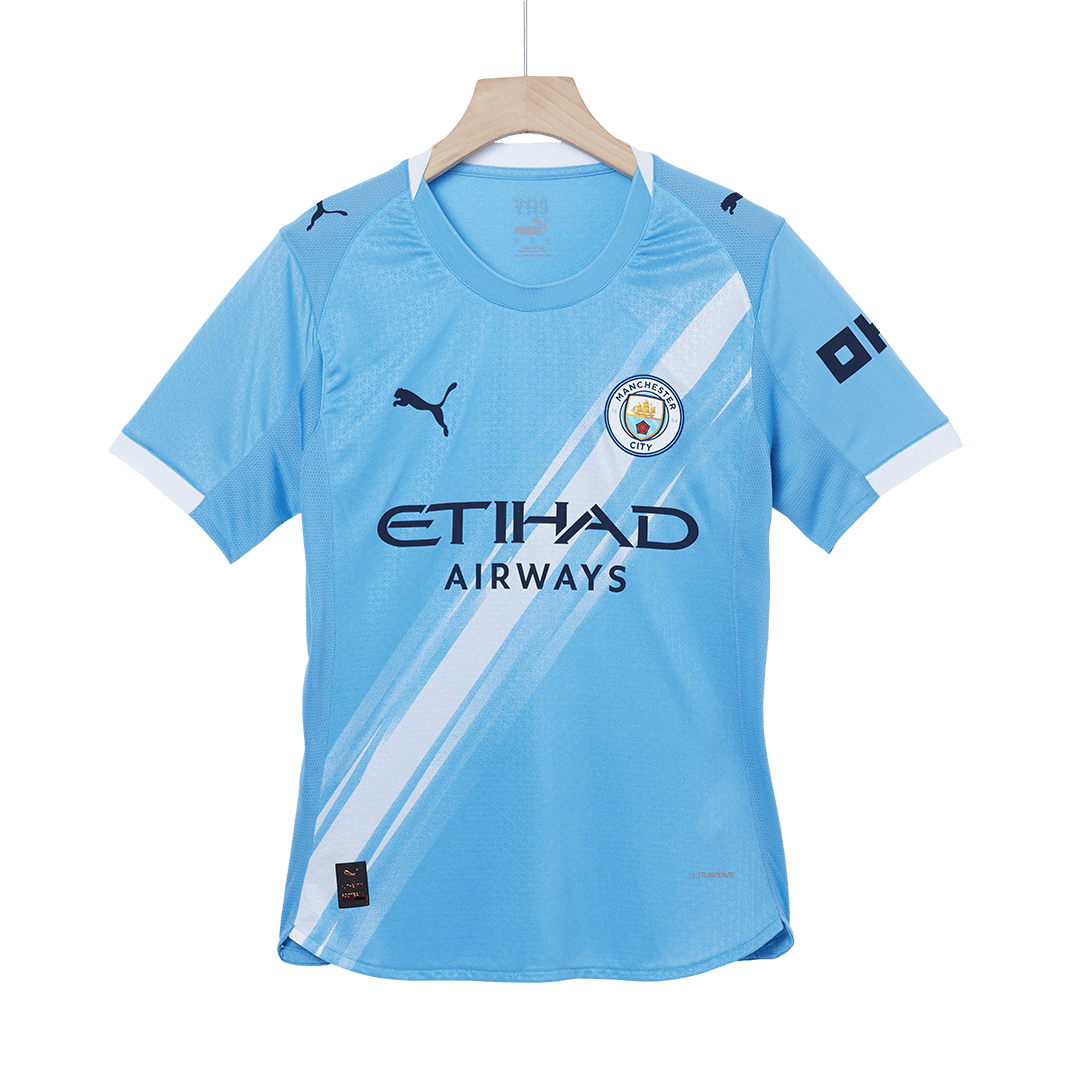 HAALAND #9 Manchester City Mens Home Soccer Jersey World Cup 2025/26 Blue - Player Version