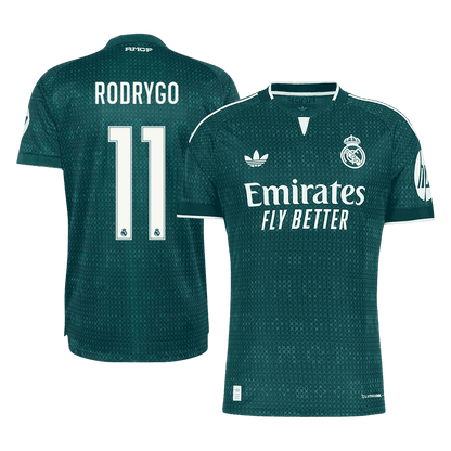 Real Madrid Away Soccer Jersey 2026/27 – RODRYGO #11 (Player Version)