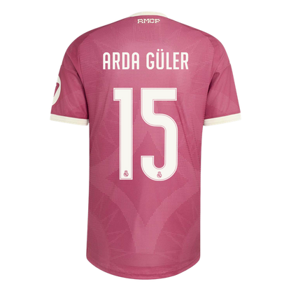 Real Madrid Third Away Soccer Jersey 2026/27 – ARDA GÜLER #15 (Player Version)