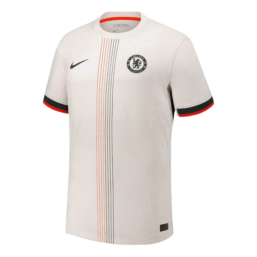 Chelsea Mens Away Soccer Jersey 2025/26 White - Player Version