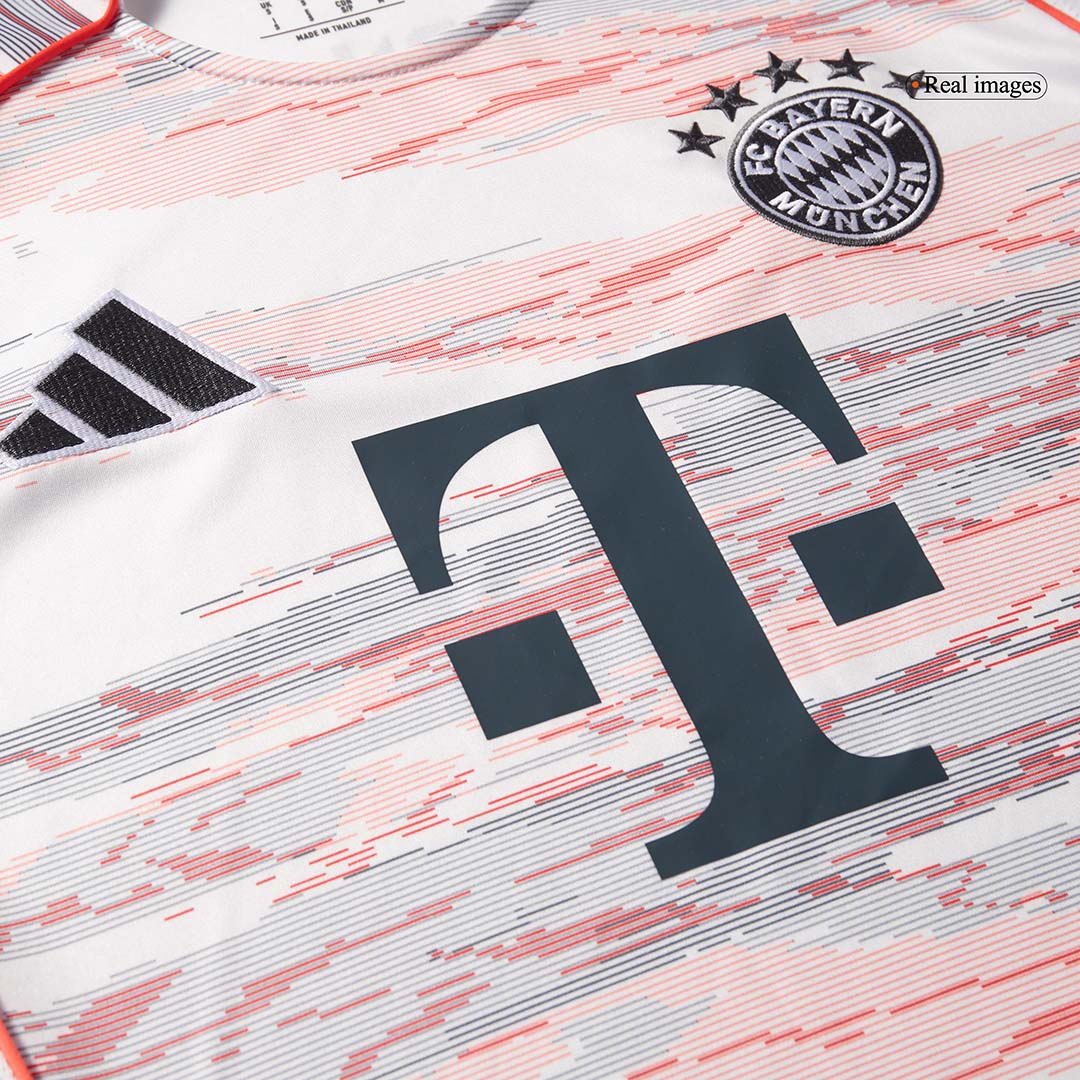 KANE #9 Bayern Munich Mens Away Soccer Jersey 2025/26 White