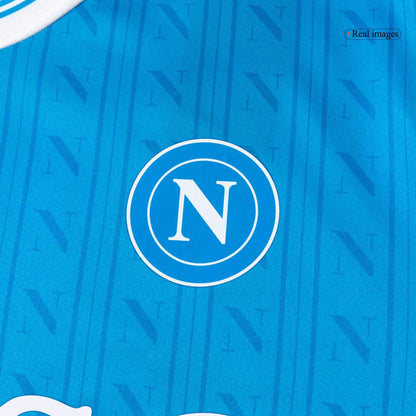DE BRUYNE #11 Napoli Mens Home Soccer Jersey 2025/26 Blue