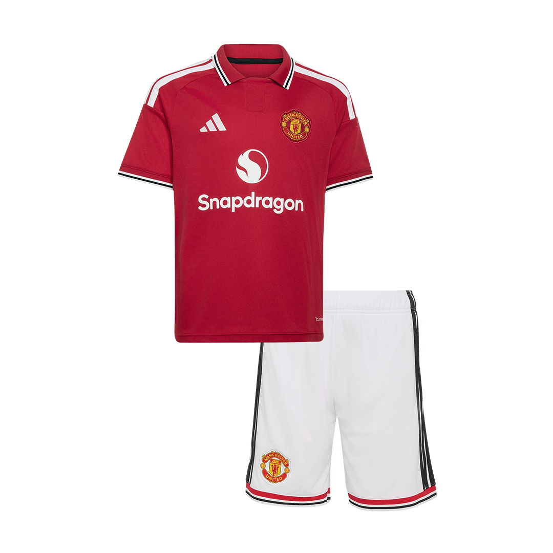Manchester United Kids Home Soccer Kit 2026/27