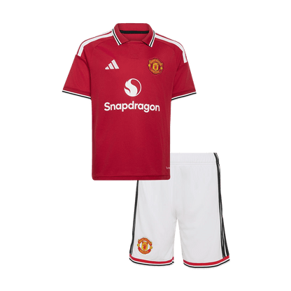 Manchester United Kids Home Soccer Kit 2026/27
