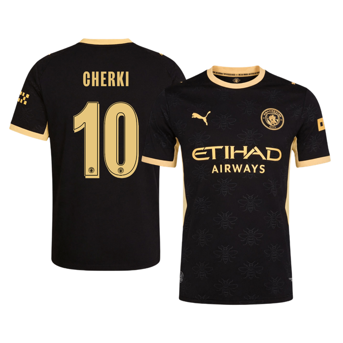 Manchester City Away Soccer Jersey 2026/27 – CHERKI #10 – UCL (Player Version)