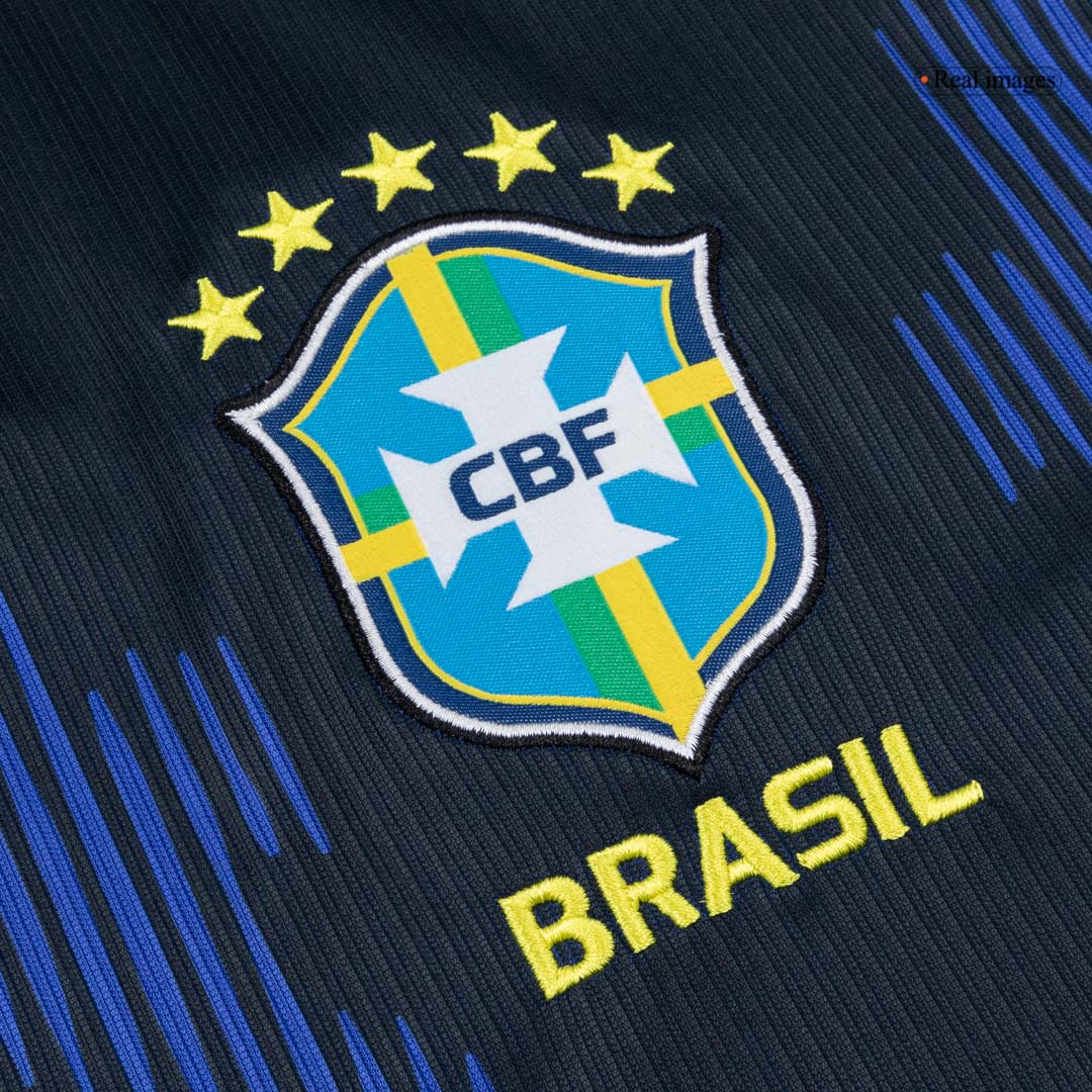 MARQUINHOS #4 Brazil Mens Away Soccer Jersey World Cup 2026 Navy