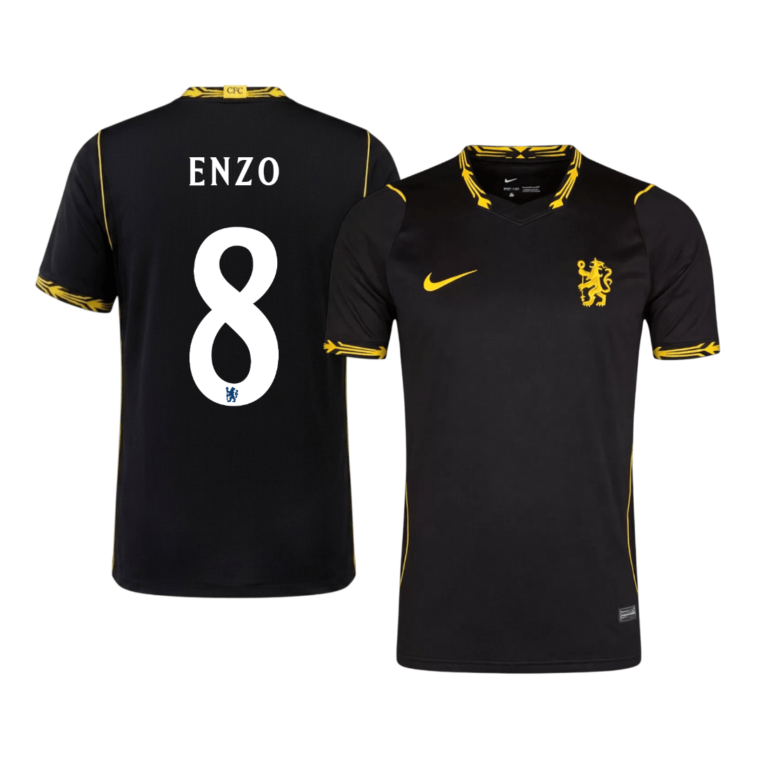 Chelsea Away Soccer Jersey 2026/27 – ENZO #8 – UCL