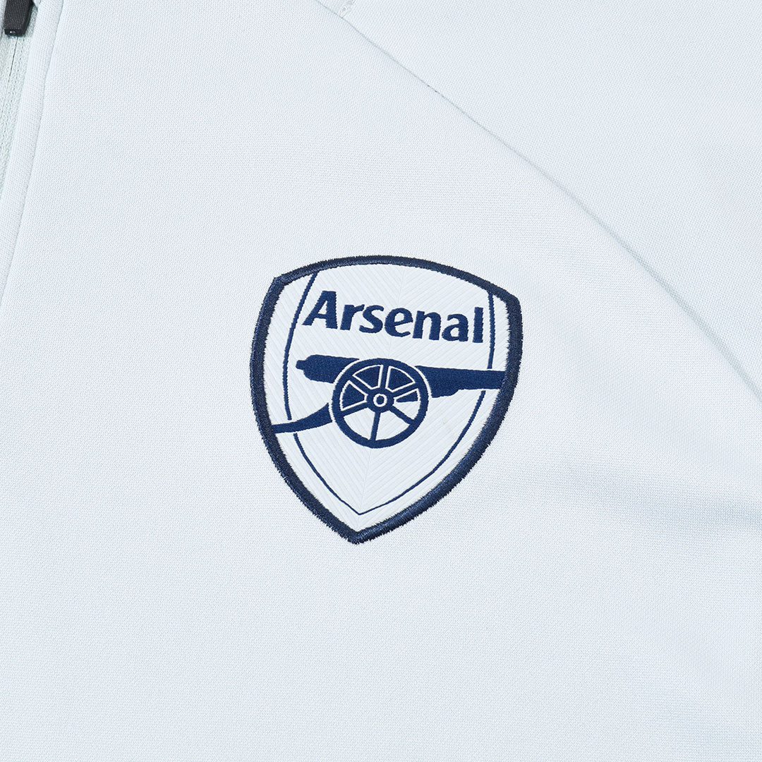 Arsenal Mens Training Tracksuit Kit 2025/26 White