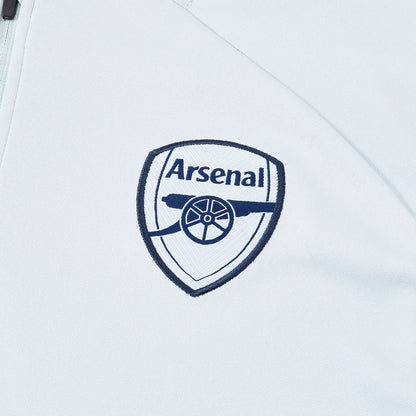 Arsenal Mens Training Tracksuit Kit 2025/26 White