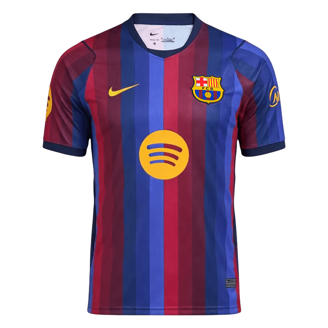Barcelona Home Soccer Jersey 2026/27 – DE JONG #21 – UCL (Player Version)