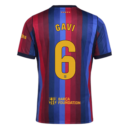 Barcelona Home Soccer Jersey 2026/27 – GAVI #6