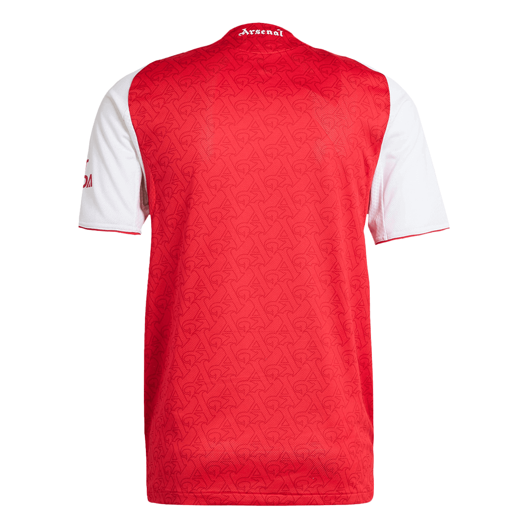 Arsenal Mens Home Soccer Full Set 2025/26 Red - Player Version