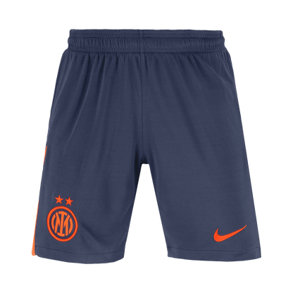 Inter Milan Mens Third Away Soccer Shorts 2025/26 Navy