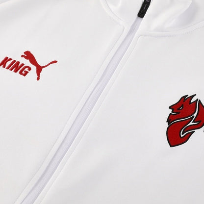 AC Milan Mens Training Tracksuit Kit 2025/26 White
