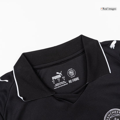 Manchester City Womens Away Soccer Jersey 2025/26 Black