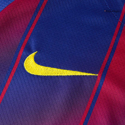 Barcelona Kids Home Soccer Full Set 2025/26 Red&Blue [PREMIUM]