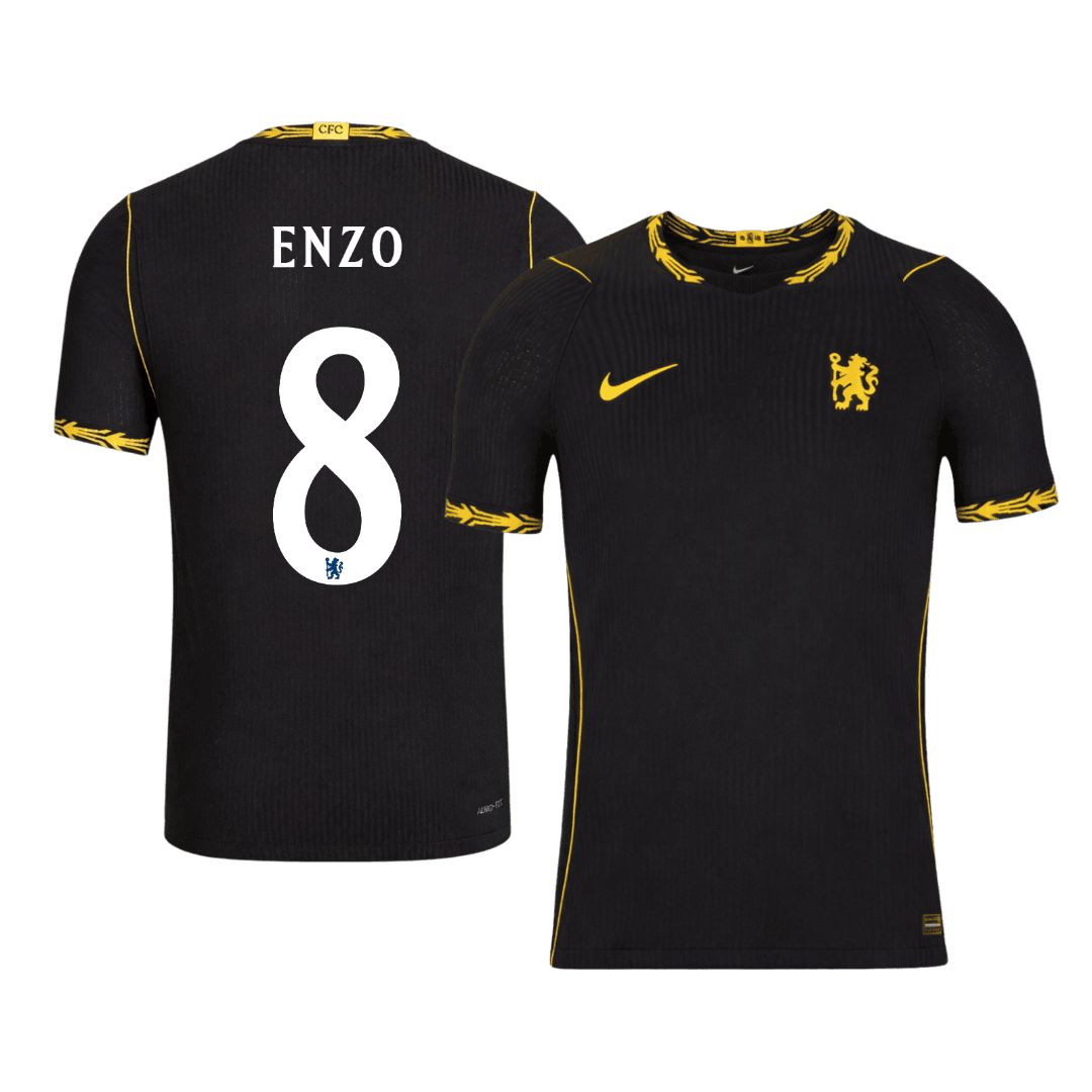 Chelsea Away Soccer Jersey 2026/27 – ENZO #8 – UCL (Player Version)