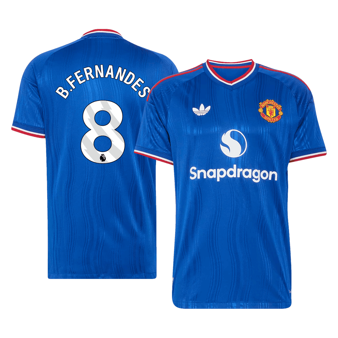 Manchester United Away Soccer Jersey 2026/27 – B. FERNANDES #8 (Player Version)