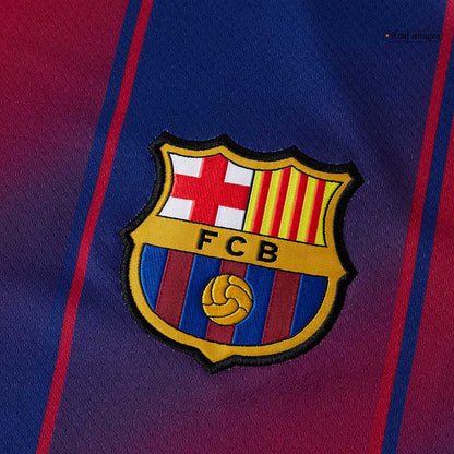 ROONY #19 Barcelona Mens Home Soccer Jersey 2025/26 Red&Blue [PREMIUM]