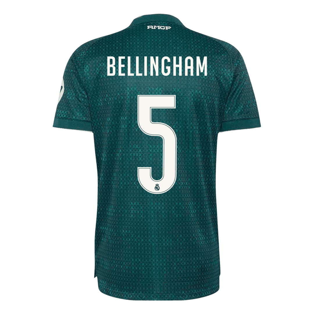 Real Madrid Away Soccer Jersey 2026/27 – BELLINGHAM #5 (Player Version)
