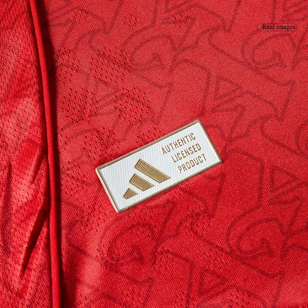 ØDEGAARD #8 Arsenal Mens Home Soccer Jersey 2025/26 Red - Player Version