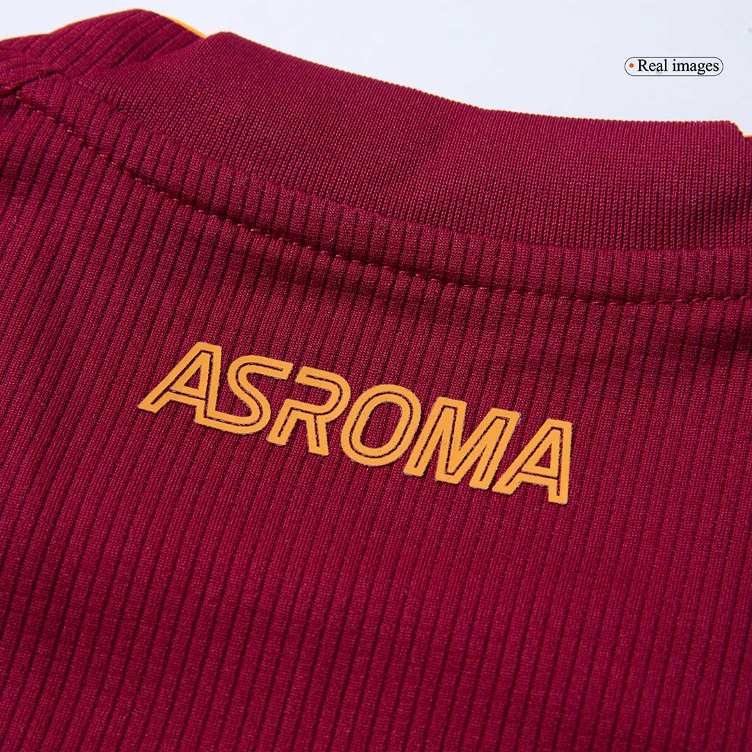 Roma Mens Home Soccer Kit 2025/26 Red