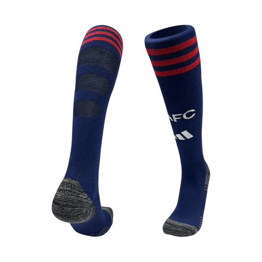 Arsenal Mens Away Soccer Socks 2025/26 Navy [PREMIUM]