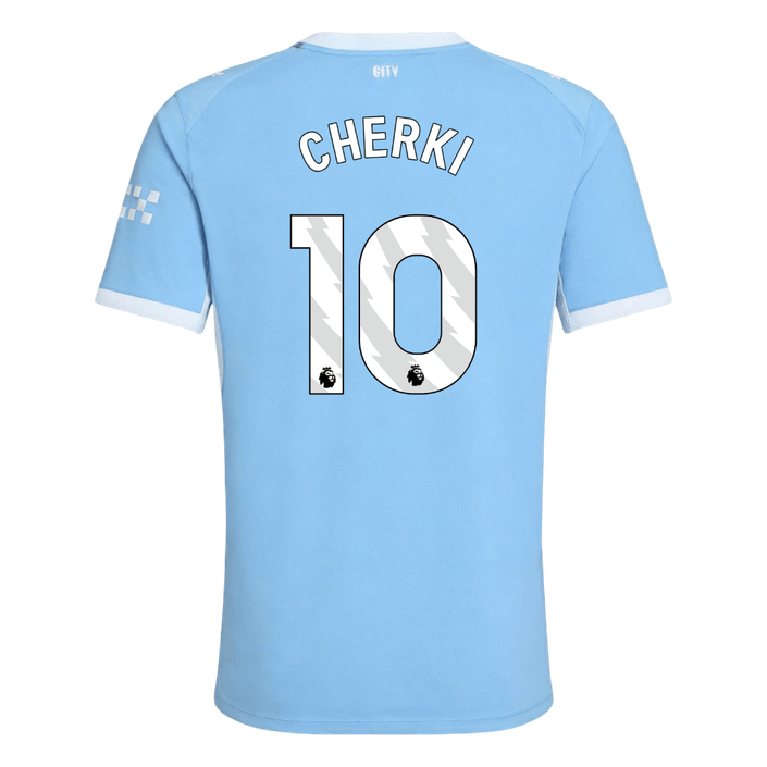 Manchester City Home Soccer Jersey 2026/27 – CHERKI #10 (Player Version)