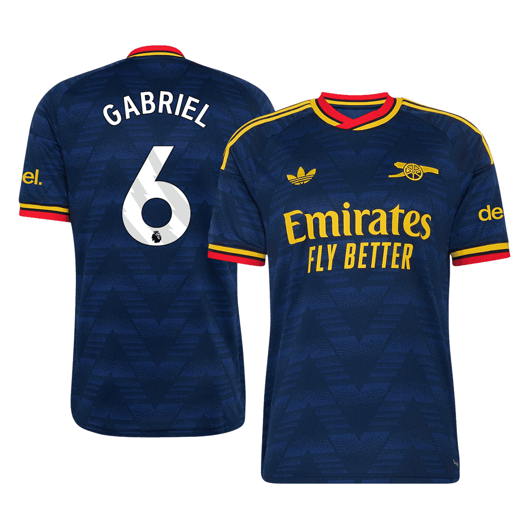 Arsenal Away Soccer Jersey 2026/27 – GABRIEL #6