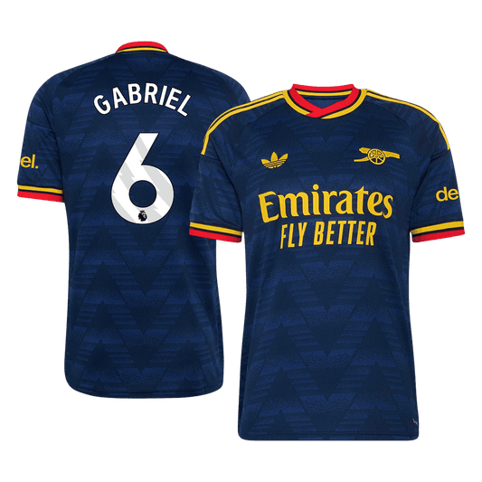 Arsenal Away Soccer Jersey 2026/27 – GABRIEL #6