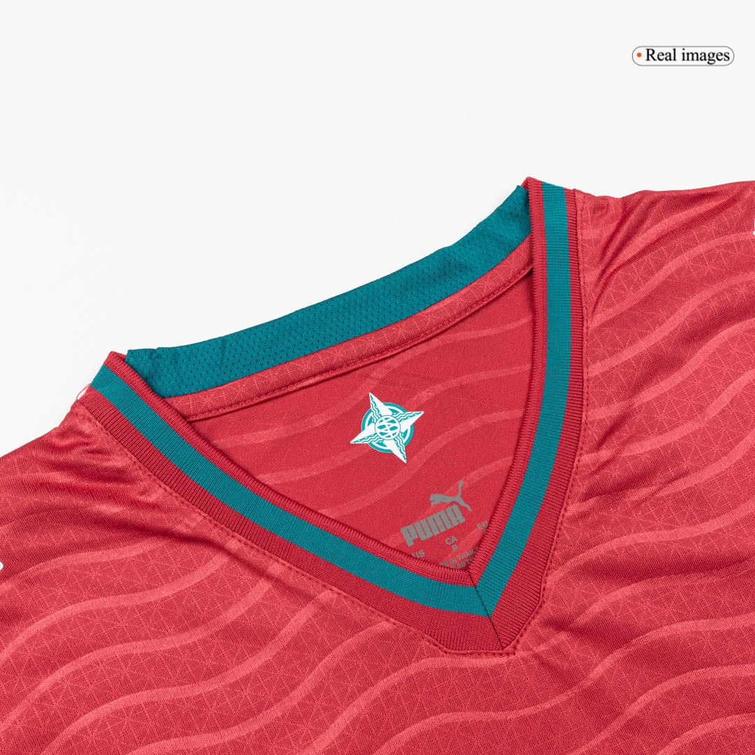 Portugal Mens Home Soccer Jersey World Cup 2026 Red - Player Version