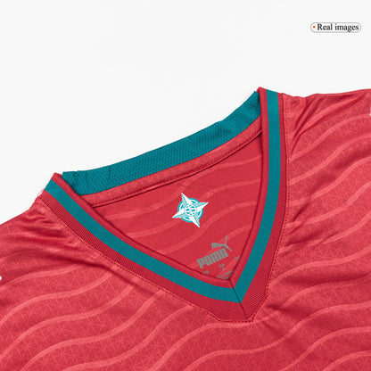 BERNARDO #10 Portugal Mens Home Soccer Jersey World Cup 2026 Red - Player Version