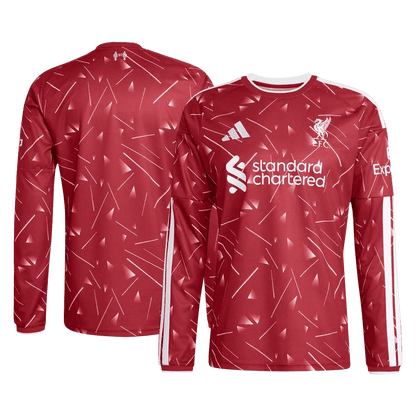 Liverpool Home Long Sleeve Soccer Jersey 2026/27