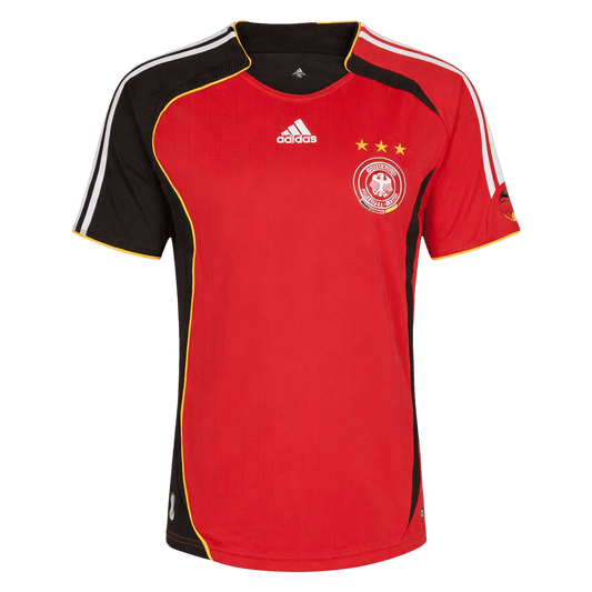 Retro Germany Mens Away Soccer Jersey World Cup 2006 Red