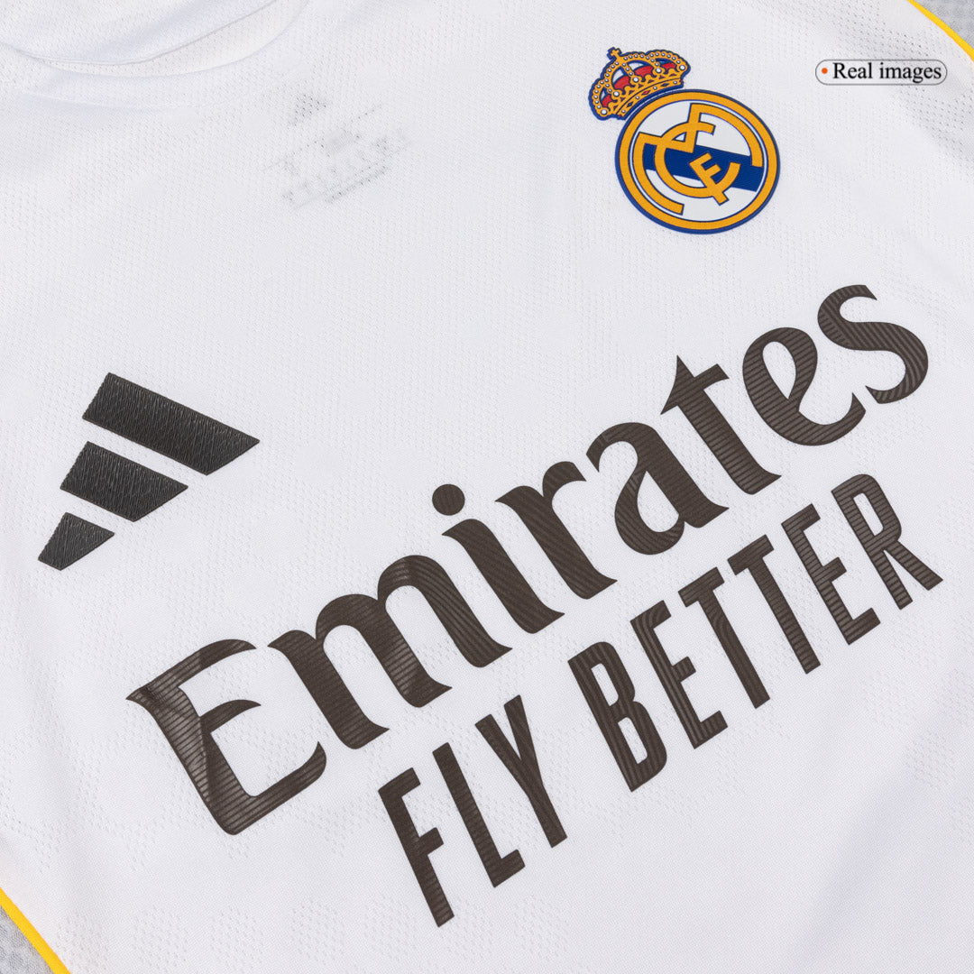 CAMAVINGA #6 Real Madrid Mens Home Soccer Jersey 2025/26 White - Player Version [PREMIUM]