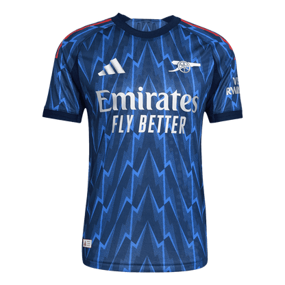 RICE #41 Arsenal Mens Away Soccer Jersey 2025/26 Blue - Player Version